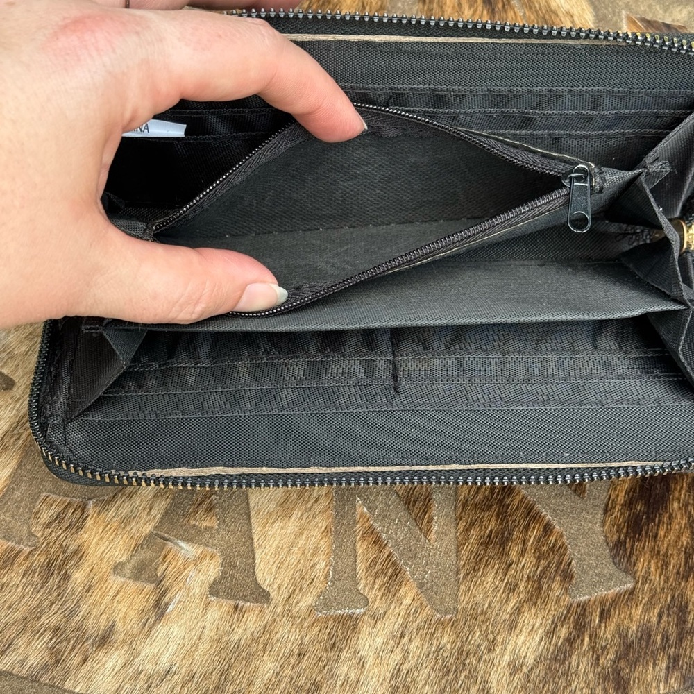 Baby Phat Black Wallet Wristlet- Pre-owned - Picture 6 of 6